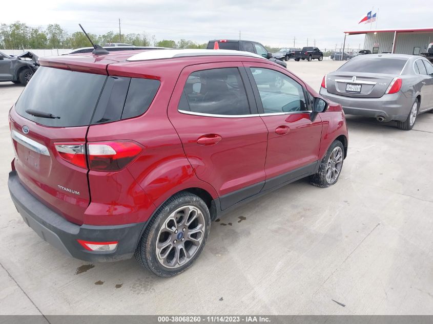 2021 Ford Ecosport Titanium VIN: MAJ3S2KEXMC454200 Lot: 38068260