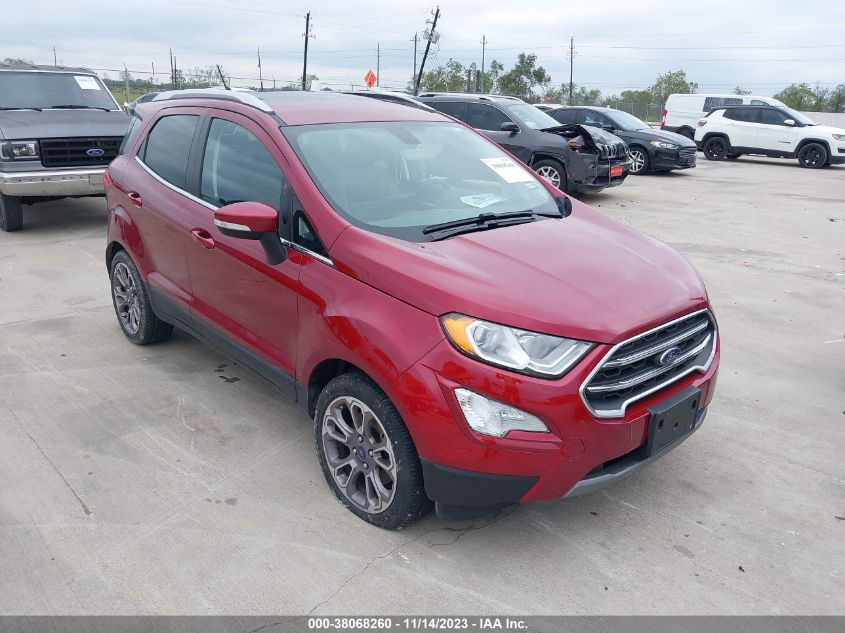 2021 Ford Ecosport Titanium VIN: MAJ3S2KEXMC454200 Lot: 38068260