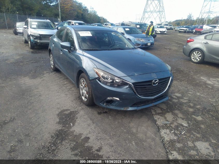 2014 Mazda Mazda3 I Sport VIN: JM1BM1U72E1128929 Lot: 38068355