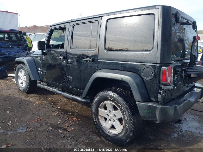 2018 Jeep Wrangler Jk Unlimited Sport S 4X4 VIN: 1C4HJWDG3JL929688 Lot: 38068538