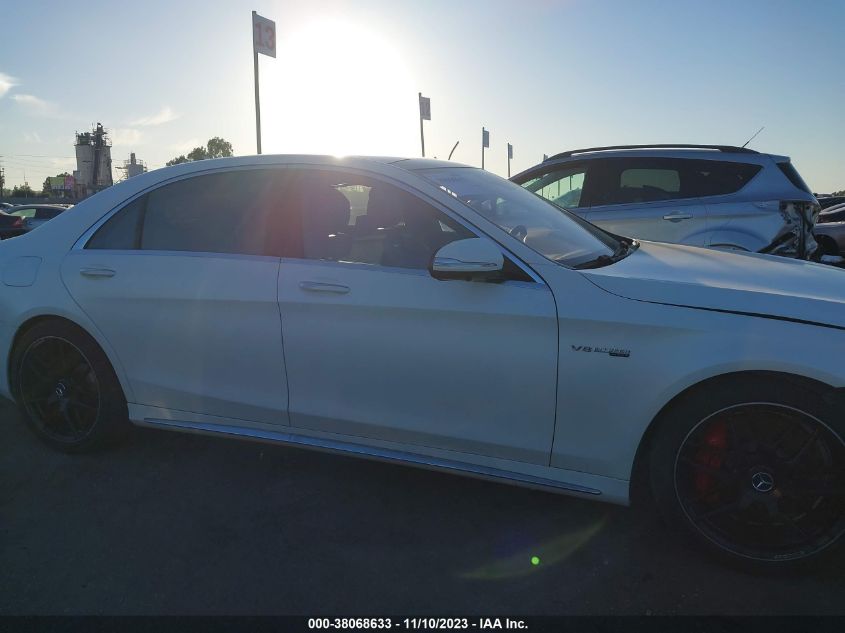 2020 Mercedes-Benz Amg S 63 4Matic VIN: WDDUG8JB0LA523454 Lot: 38068633