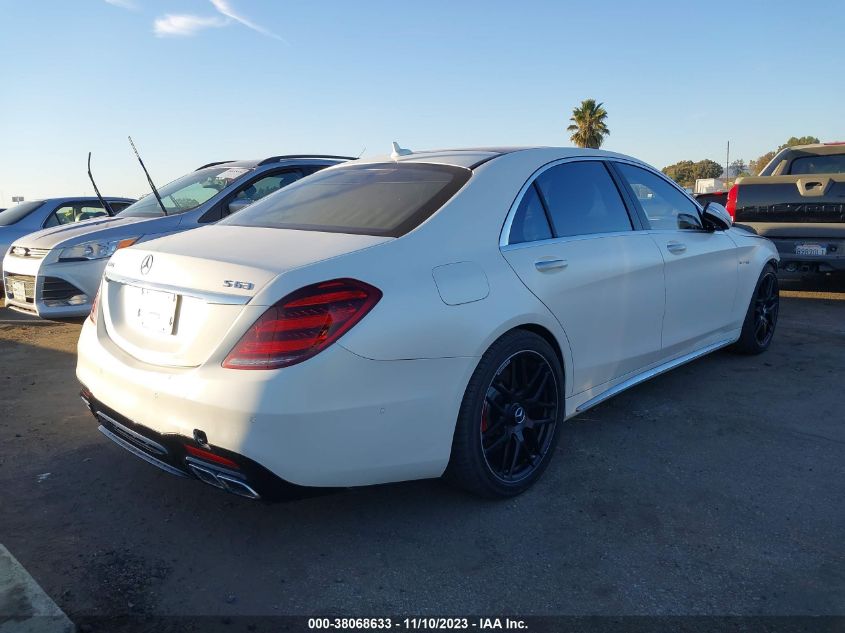 2020 Mercedes-Benz Amg S 63 4Matic VIN: WDDUG8JB0LA523454 Lot: 38068633