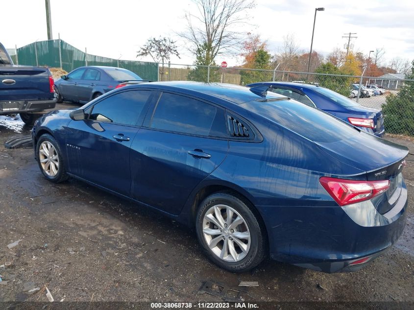 2020 Chevrolet Malibu Fwd Lt VIN: 1G1ZD5ST7LF086210 Lot: 38068738