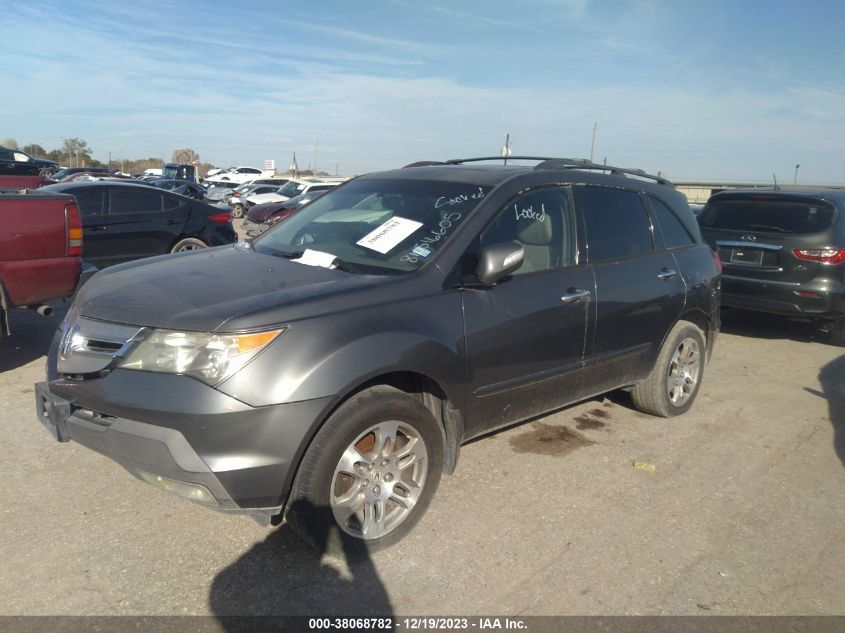 2008 Acura Mdx VIN: 2HNYD28218H516605 Lot: 38068782