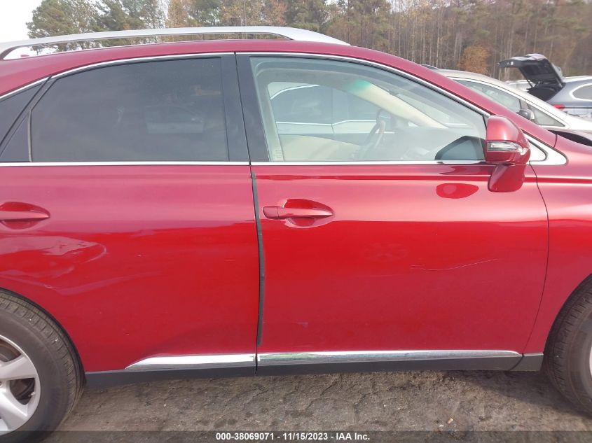 2011 Lexus Rx 350 VIN: 2T2BK1BA5BC104695 Lot: 38069071