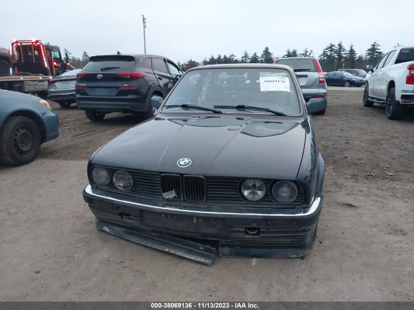 1986 BMW 325 E VIN: WBAAB5402G9681030 Lot: 38069136