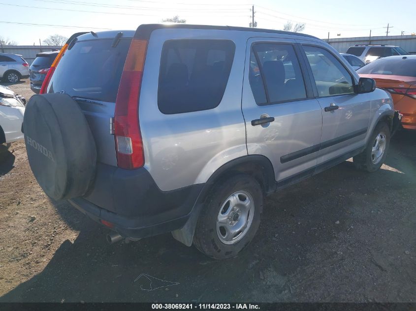 2004 Honda Cr-V Lx VIN: JHLRD68404C018267 Lot: 38069241