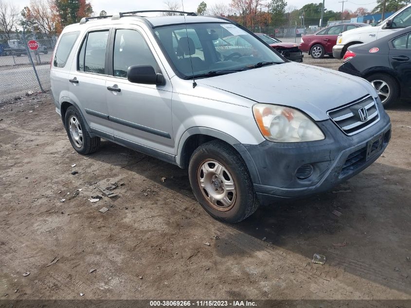 2006 Honda Cr-V Lx VIN: JHLRD78566C028092 Lot: 38069266