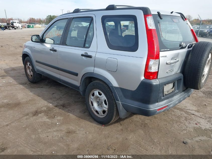 2006 Honda Cr-V Lx VIN: JHLRD78566C028092 Lot: 38069266