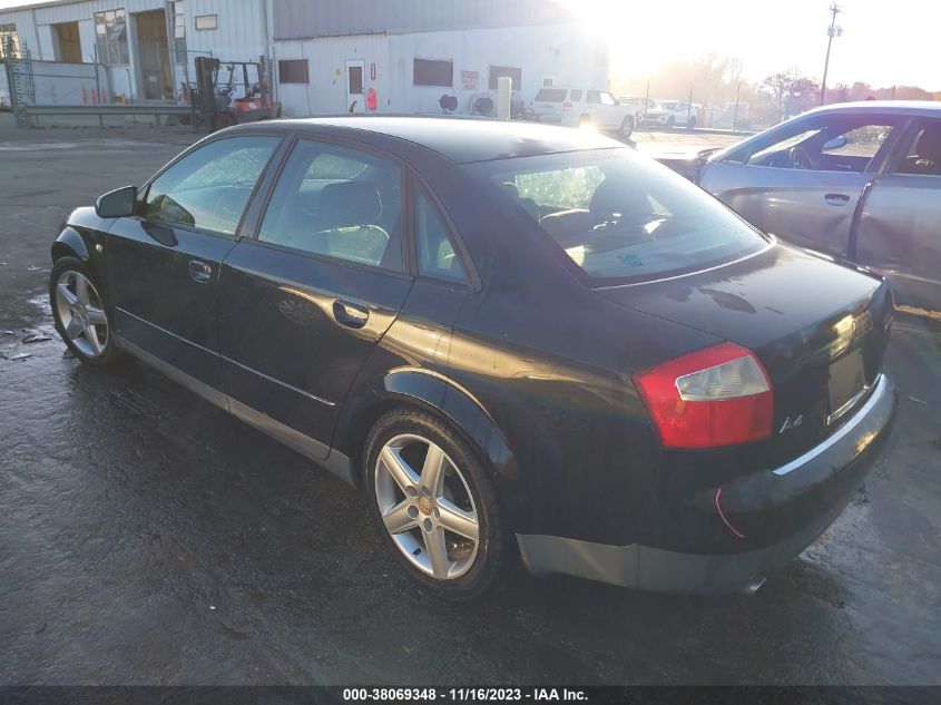 2003 Audi A4 1.8T VIN: WAULC68E13A246977 Lot: 38069348