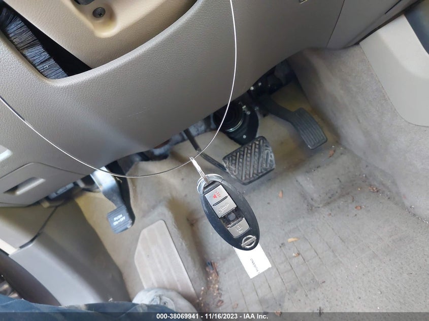 2010 Nissan Murano Sl VIN: JN8AZ1MW1AW120441 Lot: 38069941