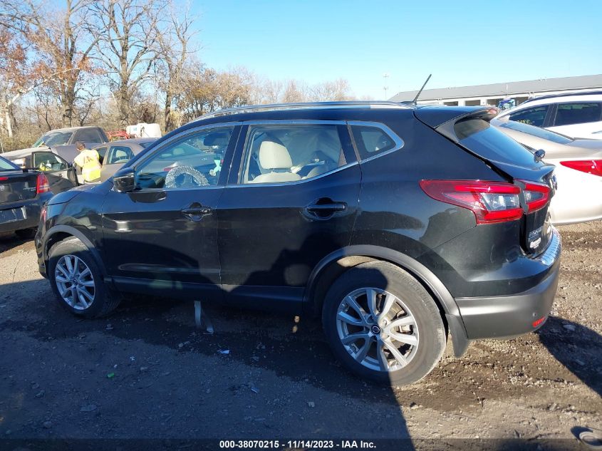 2020 Nissan Rogue Sport Sv Awd Xtronic Cvt VIN: JN1BJ1CW4LW650224 Lot: 38070215