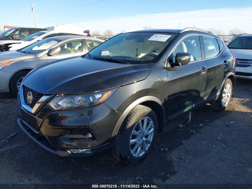 2020 Nissan Rogue Sport Sv Awd Xtronic Cvt VIN: JN1BJ1CW4LW650224 Lot: 38070215