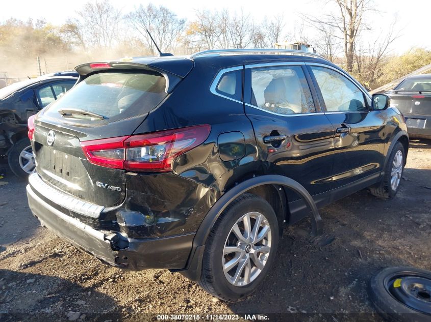 2020 Nissan Rogue Sport Sv Awd Xtronic Cvt VIN: JN1BJ1CW4LW650224 Lot: 38070215