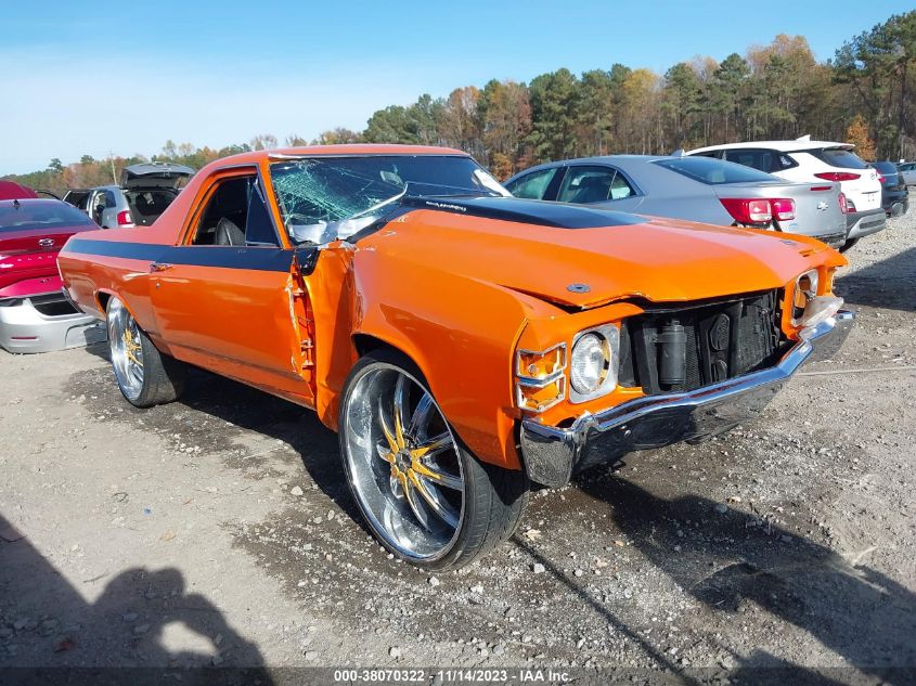 1971 Chevrolet El Camino VIN: 136801B219091 Lot: 38070322