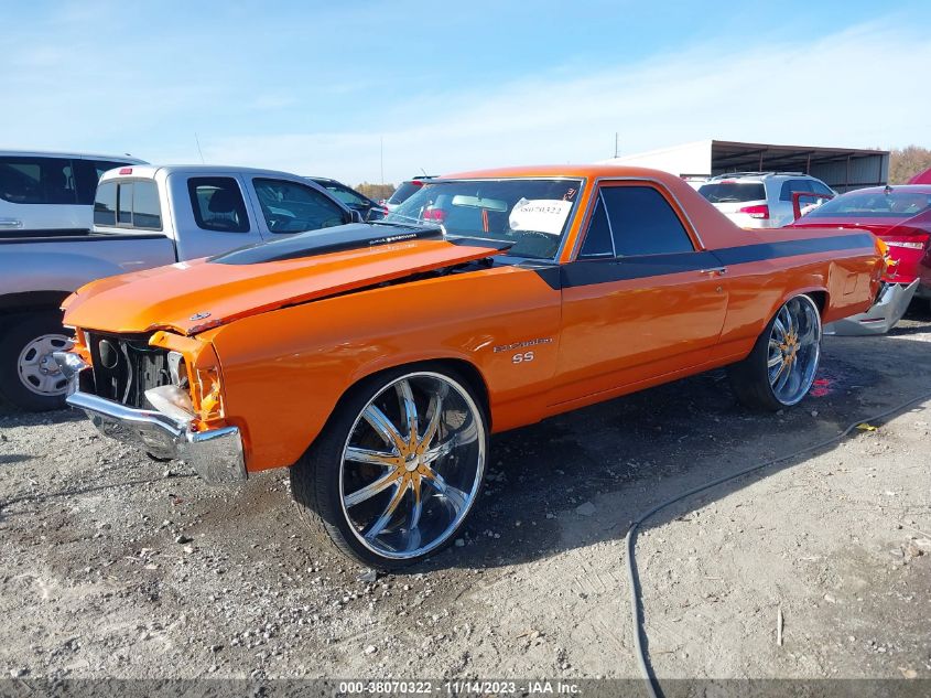 1971 Chevrolet El Camino VIN: 136801B219091 Lot: 38070322