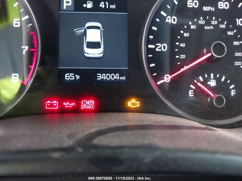 2019 Kia Rio S VIN: 3KPA24AB3KE216473 Lot: 38070555