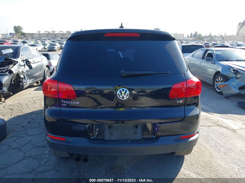 2016 Volkswagen Tiguan Se VIN: WVGAV7AX3GW579515 Lot: 38070657