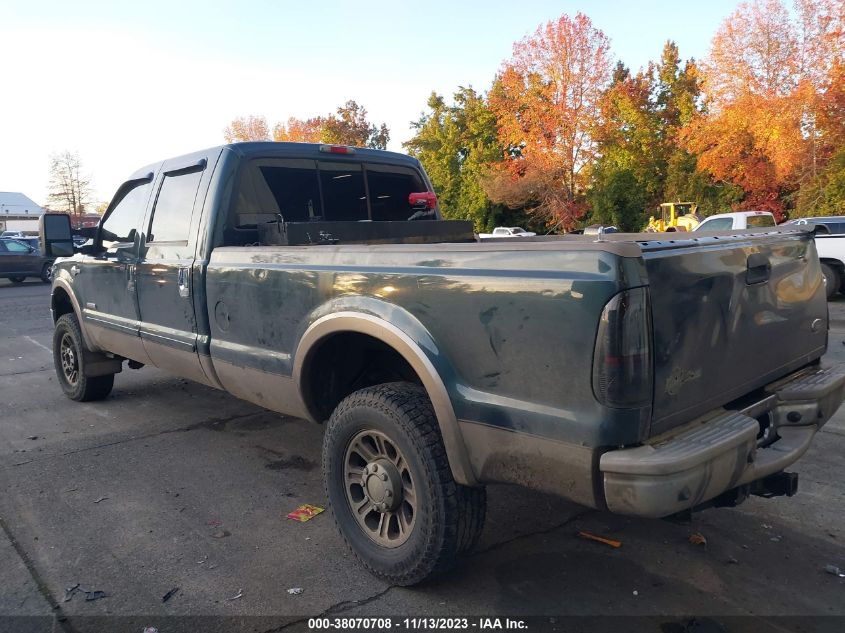 2005 Ford F-350 Lariat/Xl/Xlt VIN: 1FTWW31P45EC04753 Lot: 38070708