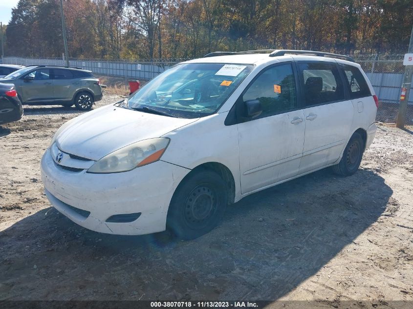 2007 Toyota Sienna Ce/Le VIN: 5TDZK23C77S062828 Lot: 38070718