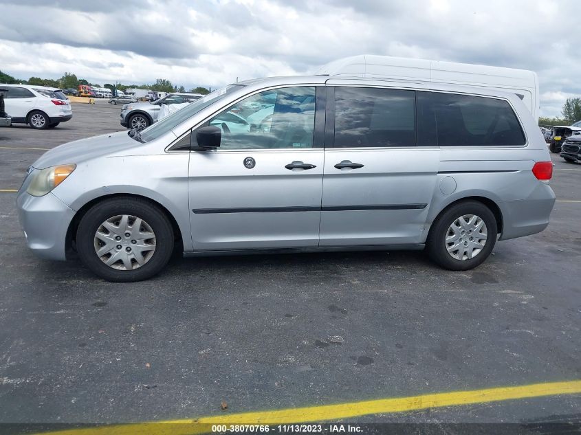 2010 Honda Odyssey Lx VIN: 5FNRL3H22AB012367 Lot: 40665975