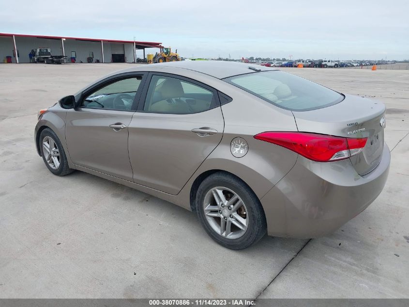 2013 Hyundai Elantra Gls VIN: 5NPDH4AE9DH443316 Lot: 38070886