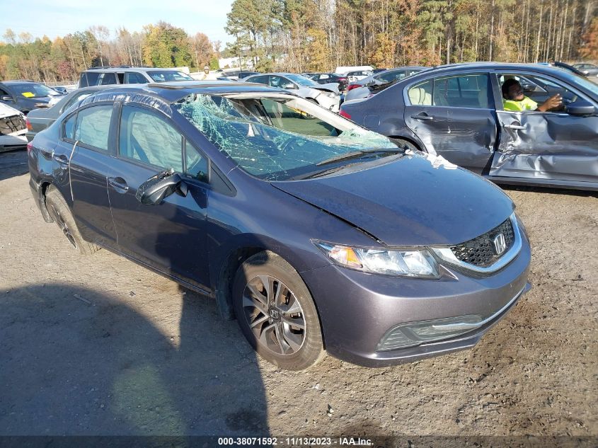 2015 Honda Civic Ex VIN: 19XFB2F89FE033821 Lot: 38071592