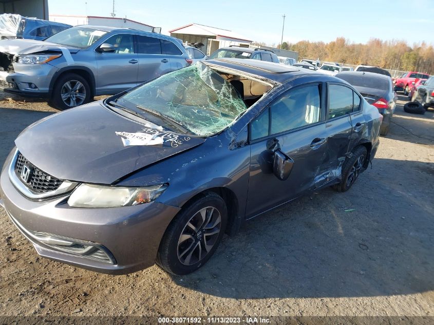 2015 Honda Civic Ex VIN: 19XFB2F89FE033821 Lot: 38071592