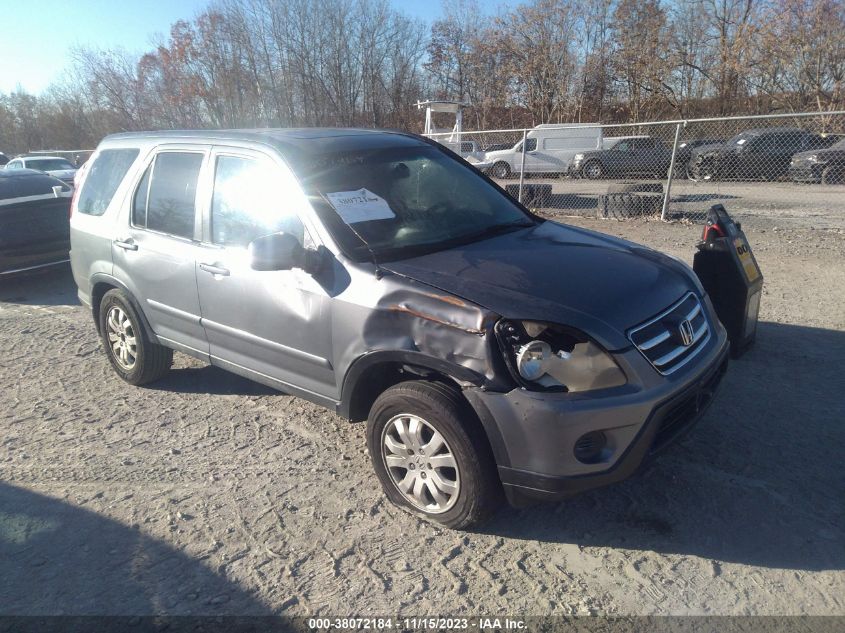 2006 Honda Cr-V Se VIN: SHSRD78906U418939 Lot: 38072184