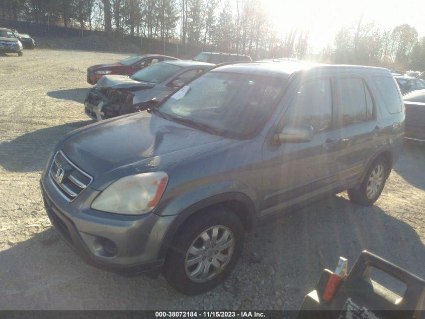 2006 Honda Cr-V Se VIN: SHSRD78906U418939 Lot: 38072184