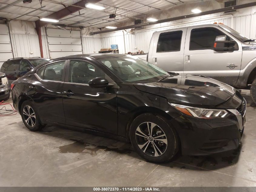 2021 Nissan Sentra Sv Xtronic Cvt VIN: 3N1AB8CV8MY281743 Lot: 38072370