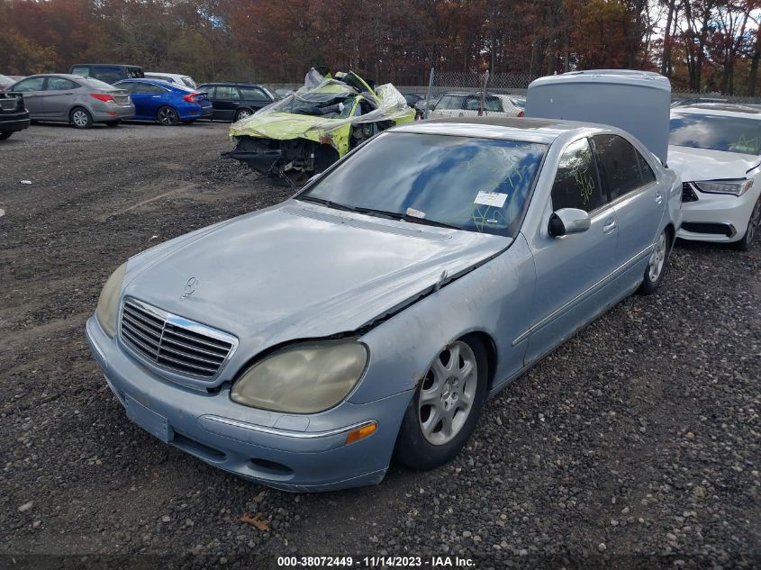 2001 Mercedes-Benz S-Class Base (A5) VIN: WDBNG70J31A196089 Lot: 38072449