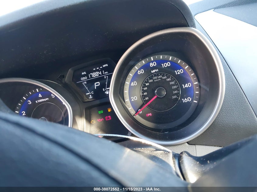 2013 Hyundai Elantra Gls (Ulsan Plant) VIN: KMHDH4AE2DU559197 Lot: 38072552