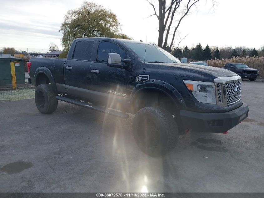 2016 Nissan Titan Xd Platinum Reserve Diesel VIN: 1N6BA1F47GN510779 Lot: 38072575