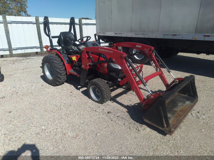 2017 Mahindra Max 26Xl VIN: 26MG160421814 Lot: 38072724