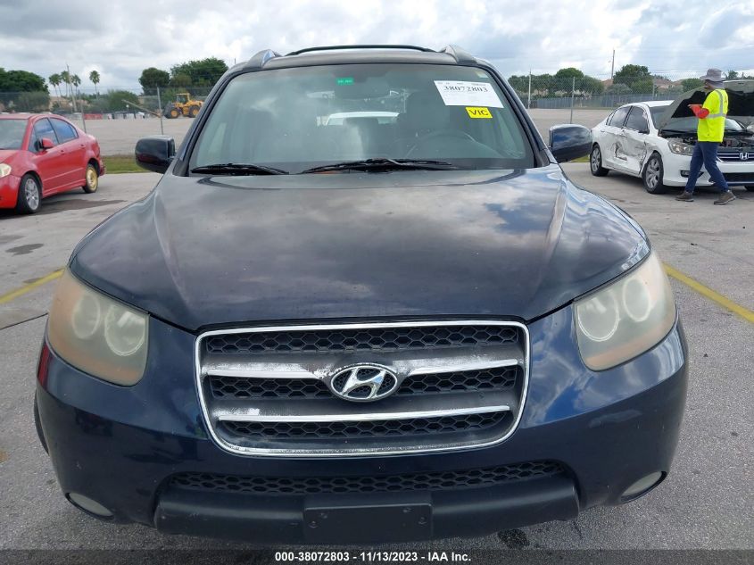 2007 Hyundai Santa Fe Limited/Se VIN: 5NMSH73E67H054236 Lot: 38072803