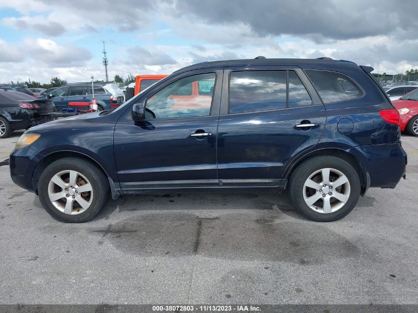 2007 Hyundai Santa Fe Limited/Se VIN: 5NMSH73E67H054236 Lot: 38072803