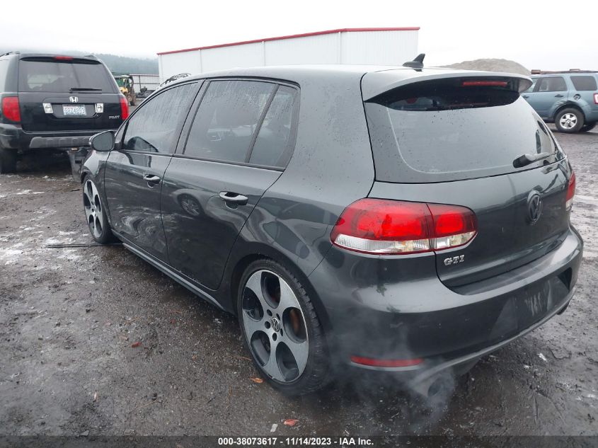 2012 Volkswagen Gti 4-Door VIN: WVWGD7AJ9CW341272 Lot: 38073617