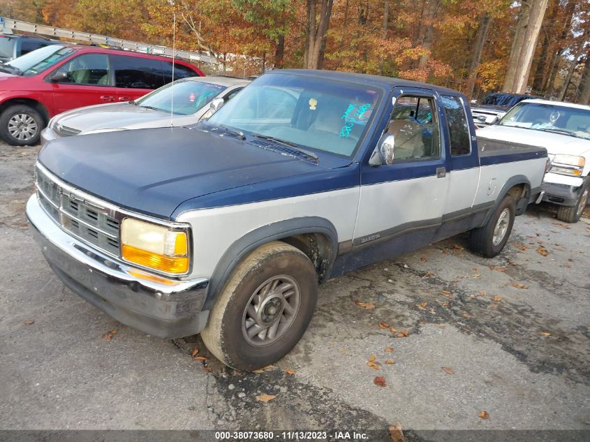 1993 Dodge Dakota VIN: 1B7FL23X5PS289963 Lot: 38073680