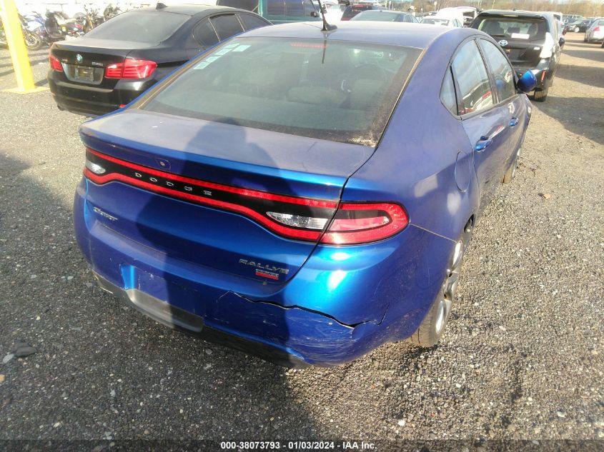 2013 Dodge Dart Rallye VIN: 1C3CDFBHXDD159148 Lot: 36968181