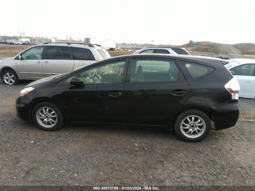 JTDZN3EU8EJ001324 2014 Toyota Prius V Two/Three/Five