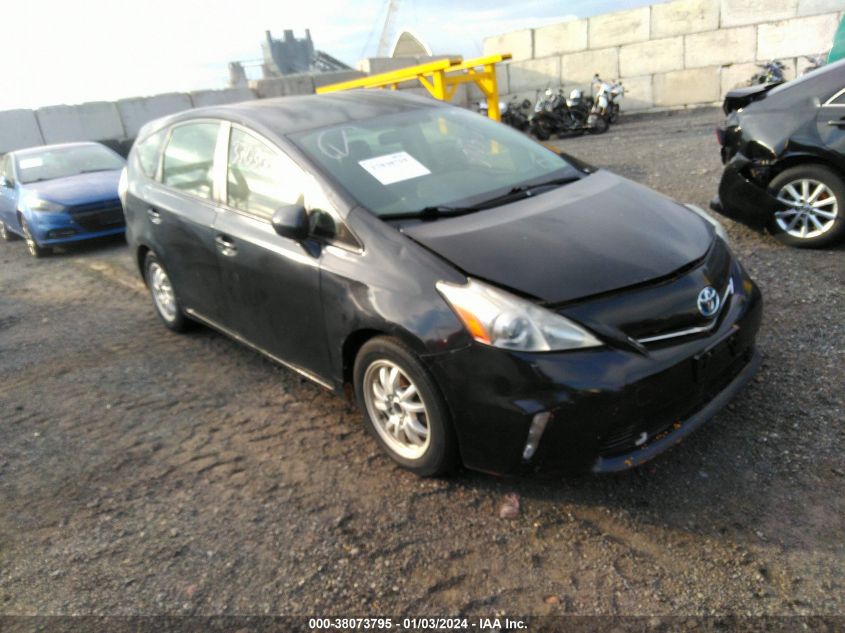 2014 Toyota Prius V Two/Three/Five VIN: JTDZN3EU8EJ001324 Lot: 38073795