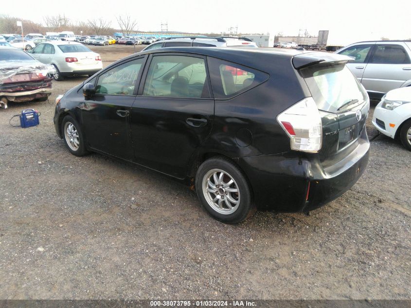 2014 Toyota Prius V Two/Three/Five VIN: JTDZN3EU8EJ001324 Lot: 38073795