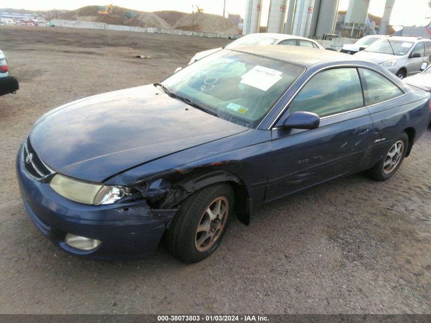 1999 Toyota Camry Solara Se V6 VIN: 2T1CF22P3XC202848 Lot: 38073803