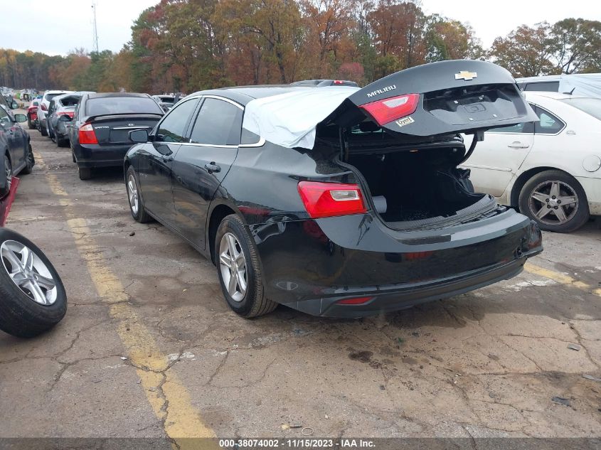 2023 Chevrolet Malibu Fwd Ls VIN: 1G1ZB5ST4PF113696 Lot: 38074002