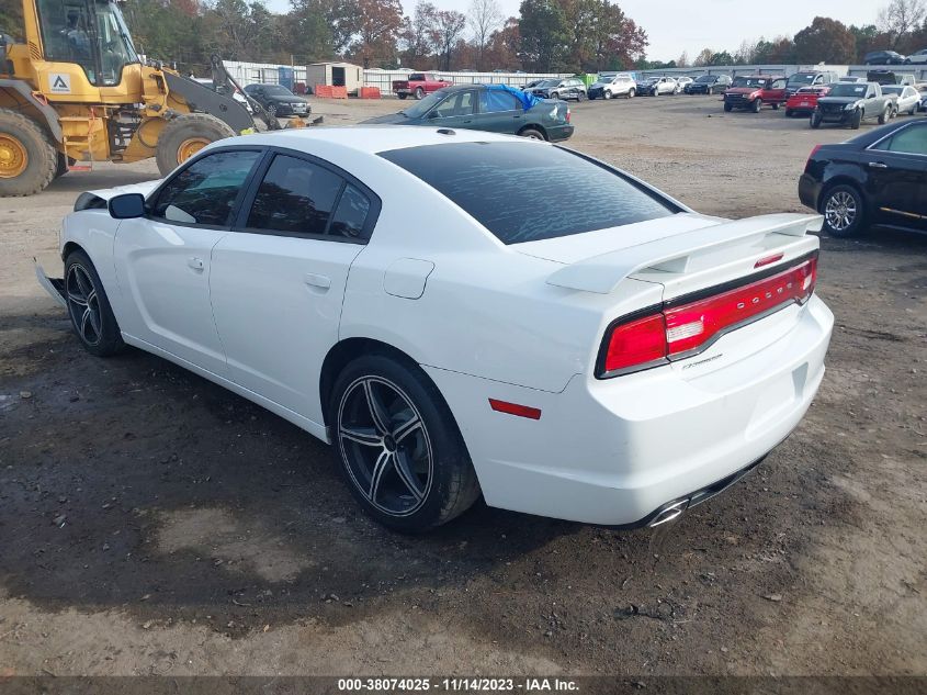 2012 Dodge Charger Sxt VIN: 2C3CDXHG6CH164241 Lot: 38074025