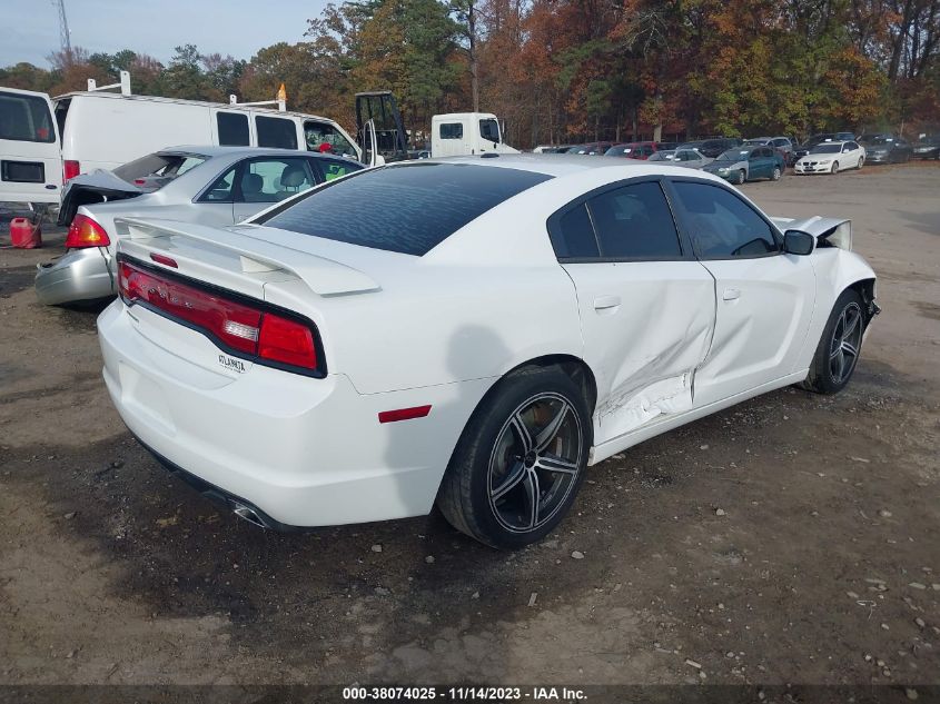 2012 Dodge Charger Sxt VIN: 2C3CDXHG6CH164241 Lot: 38074025