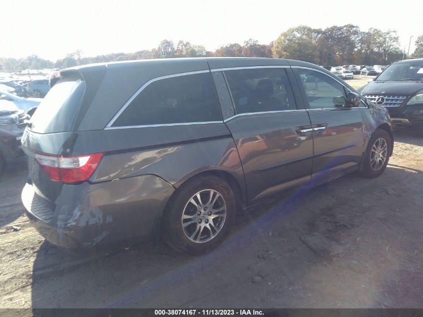 2013 Honda Odyssey Ex-L VIN: 5FNRL5H65DB085316 Lot: 38074167