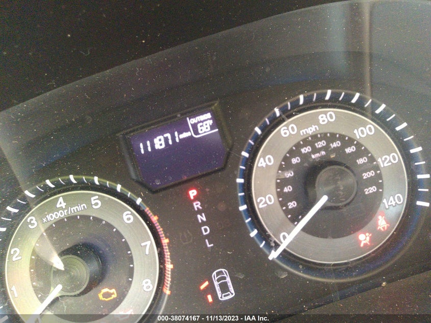 2013 Honda Odyssey Ex-L VIN: 5FNRL5H65DB085316 Lot: 38074167