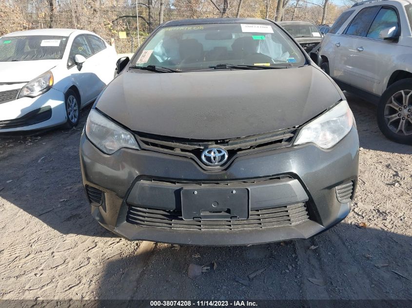 2014 Toyota Corolla Le VIN: 2T1BURHE7EC146202 Lot: 38074208